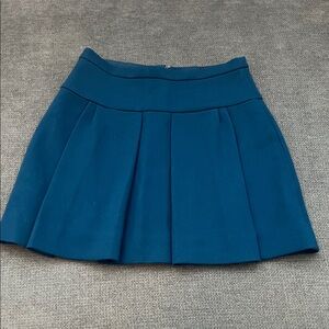 J. Crew Teal A-Line Skirt